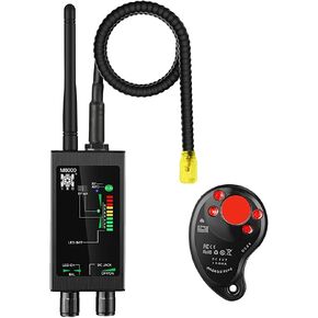 Precision Hidden Camera Detector: Adjustable Sensitivity, Extended Battery Life, and Versatile Modes for Comprehensive Privacy Protection, M8000-Black
