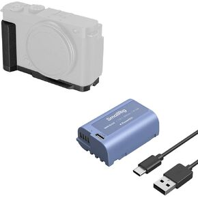 SMALLRIG USB-C DMW-BLK22 Battery and L-Shape Handle
