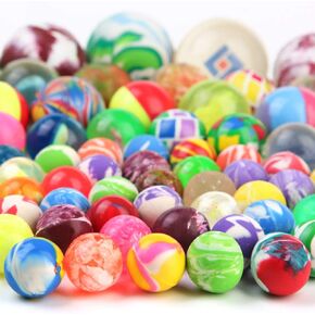 PROLOSO 110 Count Bouncy Balls Bulk High Bouncing Play Toys