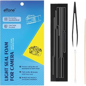 eTone Light Seal Foam Replace Sponge Sheet 3Kits for Pentax ME ME Super MG MV1 Camera