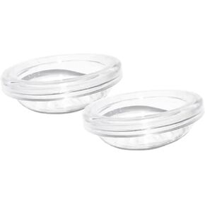 Zomee Replacement Diaphragm for Silicone Hands-Free MilkCollection Cups - Enhance Your Breast Pumping Experience (2 Included)