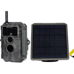GardePro E6P WiFi Rechargeable Trail Camera and SP300 Solar Panel Bundle