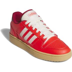 adidas Women's Break Start Sneaker, Bright Red/Cream White/Supplier Colour, 10.5