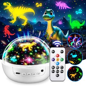 PIKOY Kids Night Light Projector, Remote+3 Timer Unicorn Night Light for Kids,3 Film&93 Effect Toddler Night Light Kids Projector,3 Lightness Nightlight for Kids Room,360° Rotate Baby Night Light