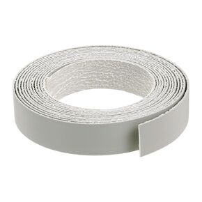 uxcell Edge Banding, 3/4 Inch x 50ft Pre-Glued Veneer Edging Iron-on Flexible Edge Banding for Cabinet Repair Furniture Restoration, Gray