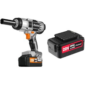Avid Power 1/2 Impact Gun 20V Cordless Impact Wrench Bundle with Extra 4.0A Battery