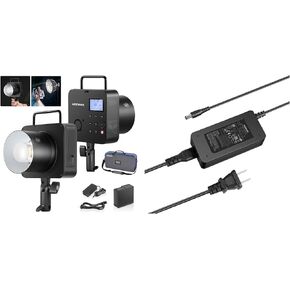NEEWER Q4 400Ws 2.4G TTL Studio Flash [New Look] 1/8000 HSS 2800mAh Battery Powered Outdoor Strobe Photography Monolight with Carrying Bag, Q4 Power Adapter and Power Cord Set Included