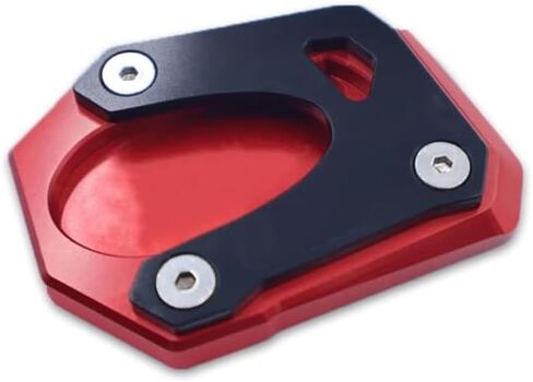 لـ Grom125 grom 125 msx125 2013-2021 2022 2023 دراجة نارية CNC مسنده حامل جانبي للقدم وسادة تمديد لوحة دعم حامل تكبير (أسود) in Kuwait