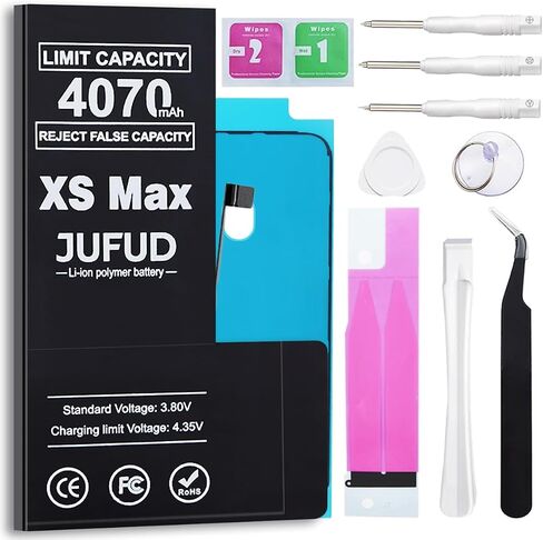 [Reject False Capacity] 2600mAh Replacement Battery for iPhone 6S，[New Version] 0-Cycle Lithium Polymer Batteries (Models:A1633 A1688 A1700) Complete Repair Tool Kit and Instructions. in Saudi Arabia