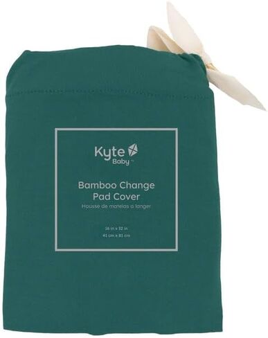 Kyte Baby Soft Change Pad Cover, Rayon Made from Bamboo Material (Emerald) in Saudi Arabia