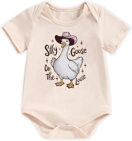 Unisex Baby Boys Girls Bodysuit Clothes Short-sleeve Funny Newborn Girl Clothes 0-3 Month in Kuwait