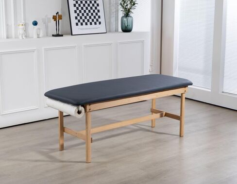 Medical exam Table 27.5" Fixed Height for Treatment Clinic Spa (Flat) (Gray) in Saudi Arabia