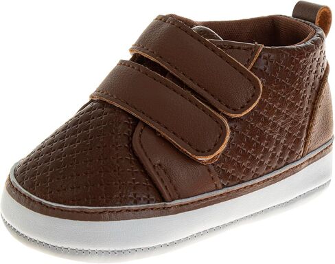 Josmo Baby Infant Sneaker Shoes Slipon Strap Closure - Lightweight Baby Shoe for Boys Newborn (Sizes: 2-4 Infants) in Saudi Arabia