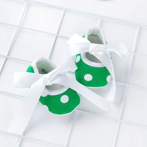 AGQT Infant Baby Girls St. Patrick’s Day Outfit 3Pcs Green Shamrock Romper Bodysuit 0-24 Months in Kuwait