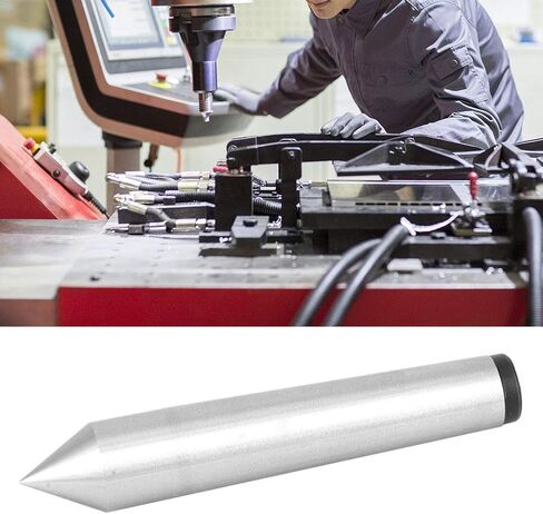Lathe Center, Carbon Steel Lathe, Lathe Drive Center, MT1/MT2 Morse Taper, 0.010 Precision Lathes Dead Center, End Drill Chuck Adapter for Lathe Milling(MT1) in Saudi Arabia
