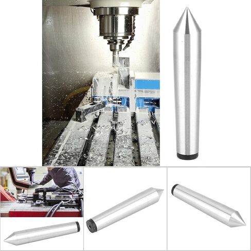 Lathe Center, Carbon Steel Lathe, Lathe Drive Center, MT1/MT2 Morse Taper, 0.010 Precision Lathes Dead Center, End Drill Chuck Adapter for Lathe Milling(MT1) in Saudi Arabia