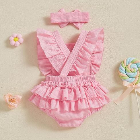 GOOCHEER BABY Girl First First Birthday الزي 1 in Kuwait