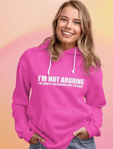 Tstars Hoodies for Women Teen Girls Funny Sayings Sweatshirts Womens Pullover Hoodie Small Black in Saudi Arabia