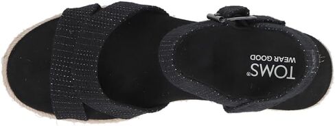 TOMS Womens Audrey Espadrille Athletic Sandals Casual Mid Heel 2-3" in Saudi Arabia