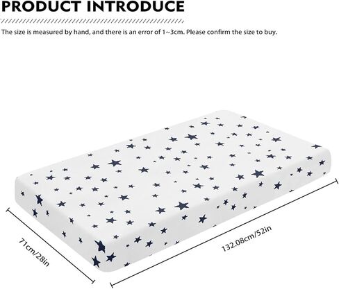 Brown Leopard Baby Crib Sheets for Boys Girls Animal Print Fitted Crib Sheet for Standard Crib and Toddler Mattress Animal Skin Baby Mattress Sheets Toddler Bed Sheet 52x28x8 in in Saudi Arabia