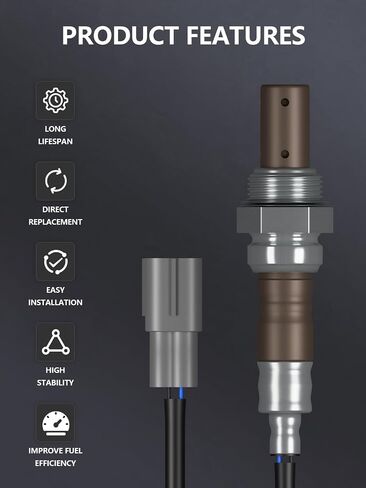Marsflex O2 Oxygen Sensor 56028994AA Upstream Downstream Compatible with Chry 300 Dodge Dakota Durango Ram 1500 Jeep Wangler Commander Grand Cherokee Liberty Raider Replacement 56028994AB 56044652AA in Saudi Arabia
