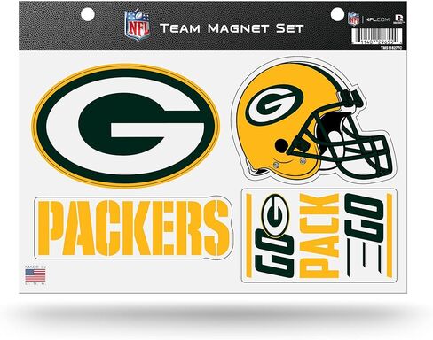 مجموعة مغناطيس الفريق البديل من Rico Industries NFL Minnesota Vikings مقاس 8.5 بوصة × 11 بوصة - ديكور المنزل - الثلاجة، المكتب، المطبخ in Saudi Arabia