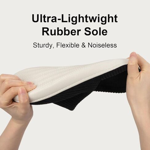 LongBay Women's Corduroy Slippers Cozy Memory Foam Slip On House Shose Indoor Outdoor in Kuwait