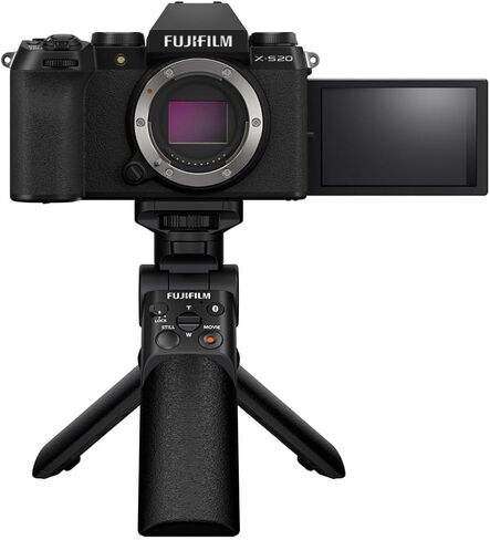 FUJIFILM X-S20 (26 MP, 6.2K 30P, FHD 240P 10x Slo mo, AI Processing,IBIS System, VLOG Mode) with Free TG-BT1 Bluetooth Tripod Hand Grip in Kuwait