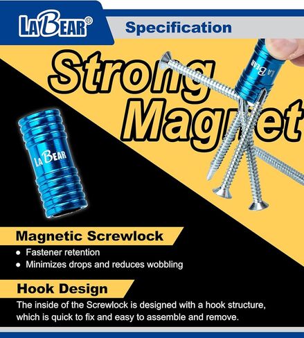 66L Magnetic Bit Holder, Slim Bit holder with bolt absorber, FlexTorq, Impact Ready, Screwlock System in Kuwait