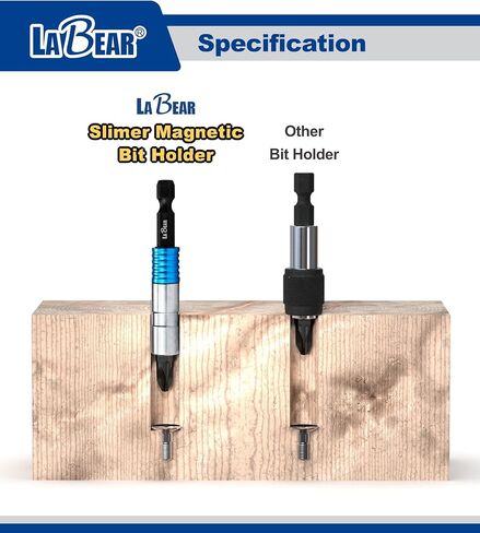 66L Magnetic Bit Holder, Slim Bit holder with bolt absorber, FlexTorq, Impact Ready, Screwlock System in Kuwait
