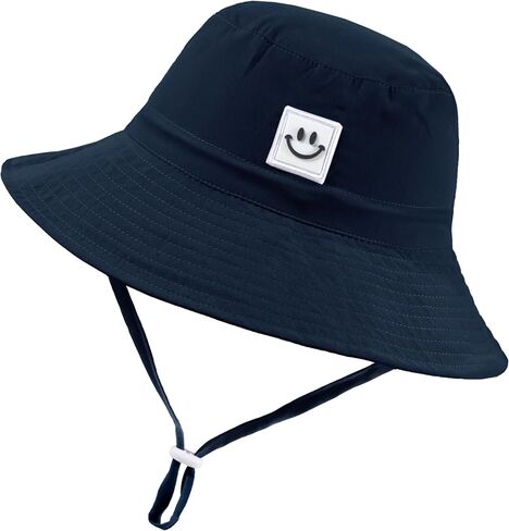 Kids Sun Hat Smile Face Ducket Hat for Toddler Girls Boy in Kuwait