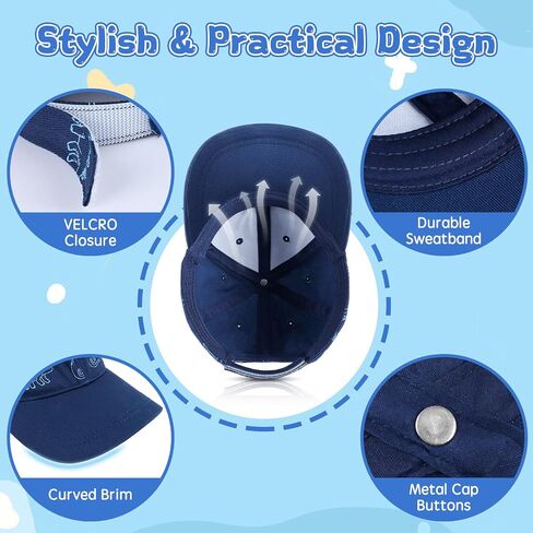 Toddler Baseball Hat Baby Baseball Cap Toddler Hat for Boys Girls Cotton Infant Adjustable Summer Caps with Ponytail in Saudi Arabia