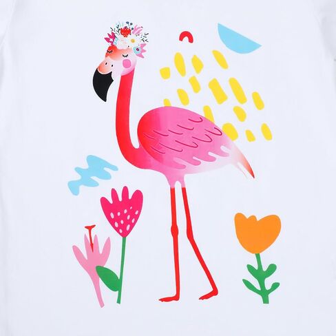 HILEELANG Girl Short Sleeve Tees Easter Graphic Cotton Summer T-Shirts 3Packs in Kuwait
