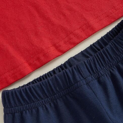 MAYUMMPY Baby Girl Boy Fourth of July Clothes Toddler Kids 4th of July Outfits Baby American Flag Memorial Day Outfit in Kuwait