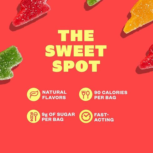 Tandy Stress Heads GABA Amino Acids Gummies I Perfectly Sour Fruit Faves Flavor Gummies Helps Support Stress Relief I Gluten-Free Fast-Acting Dietary Supplement Gummy I 6-Pack in Saudi Arabia