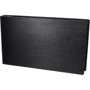 11x17 Binder Poly Panel Featuring a 1.5" Angle-D Ring Black