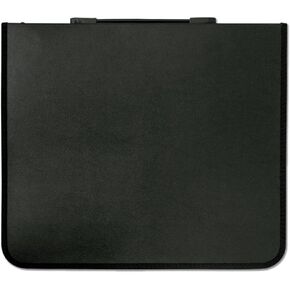 Start 1 Presentation Case, Buffalo-Grain Cover, Multi-Ring Binder with 10 Sheet Protectors, Spine-Mounted Handle, 14 X 11 inches, Black (S1-2141)