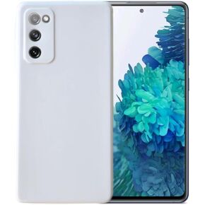 Compatible with Samsung Galaxy S20 or S20 5G Soft Liquid Silicone Gel Cell Phone Mobile Basic Back Case Cover (Orange) in Kuwait