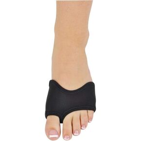 Neoprene Half Sole Lyrical Dance Footwear in Black X-Large