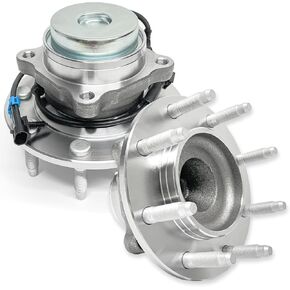 515065 Front Wheel Bearing Hub Assembly Compatible with Nissan Frontier 2005-2019, for Nissan Pathfinder 2005-2012 Xterra 2005-2015, for Suzuki Equator 2009-2012, 6 Lugs w/ABS, 2Pcs