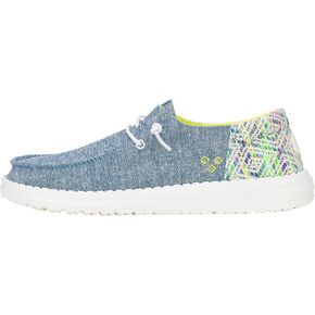 HEYDUDE Wendy Funk Surf Baja, Women’s Shoes, Women’s Slip-on Loafers, Comfortable & Light-Weight