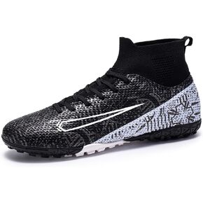 Soccer Cleats Mens Womens Turf Soccer Shoes Indoor Unisex AG TF Football Boots Adult Youth Wide Training Shoes Outdoor