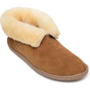 Minnetonka Men's Sheepskin Ankle Boot