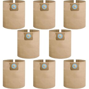 DXVA19-4102 Vacuum Bags Compatible for DEWALT 12-16 Gallon Wet/Dry Vacuum, Disposable Dust Collection Filter Bag DXV12P DXV14P DXV16P DXV16PA DXV16S