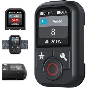 Andoer Wireless Remote Control for GoPro, Waterproof Remote with Wrist Strap, for GoPro Hero 13/12/11/10/9/8/MAX