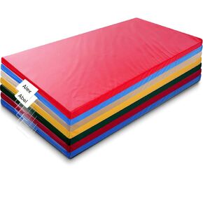 Geetery 7 Pieces Kids Rest Mat Portable Preschool Rest Nap Mats with Name Tag Holder for Toddler Daycare Kids Students Preschool Classroom Home(Contemporary)