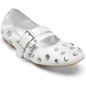 DKNY Women's Davey-Ballet Flat Everyday Cushioned Insole Footwear Mule