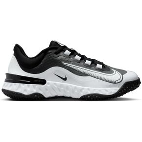 Nike Women's Alpha Huarache Elite 4 Softball Turf Shoes SZ 9 Black | White, FD2746-002