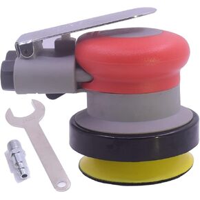Air Random Orbital Sander 3Inch - Pneumatic Palm Sander - 3 "× 0.59" وسادة SANDING DIAM.DISC للخشب ، والمركبات ، والمعادن
