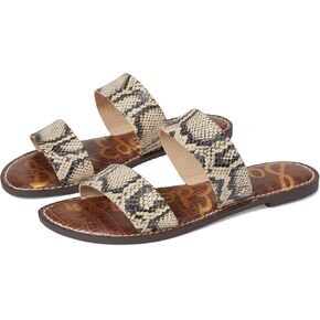 Sam Edelman Women's Gala Flat Sandal, Roccia, 8 Wide
